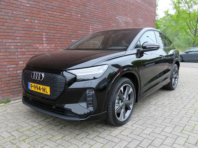 Audi Q4 50 e-tron quattro S LINE BLACKPAK PANO LM21 am Standort